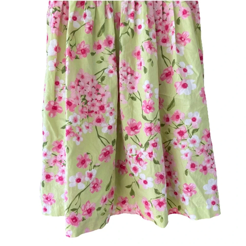 Gymboree SPRING‎ SOCIAL Dress Girl's 6 Summer Celebration Floral Cherry Blossoms